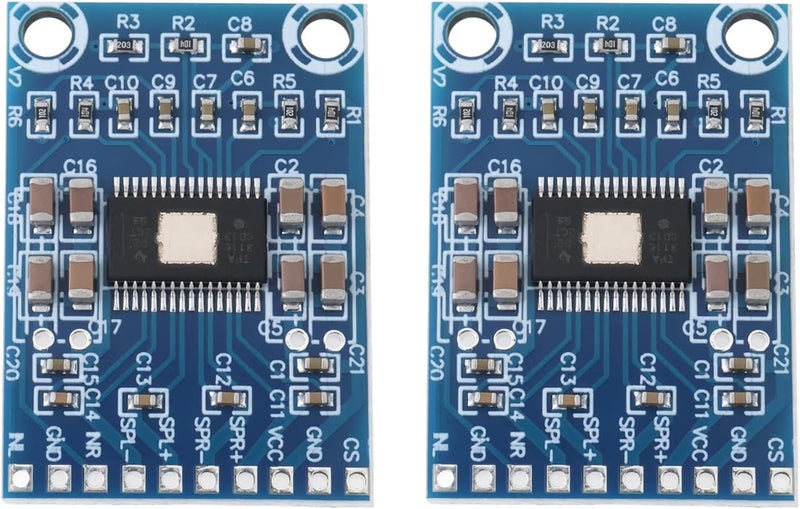 Create idea لوحة مضخم الصوت الرقمية TPA3116D2 2 قطع XH-M562 مضخم صوت 2x50W قناتين مزدوجتين للسماعات - Image 1